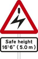 overhead-electric-cable-plate-indicates-maximum-height-of-vehicles-which-can-pass-safely